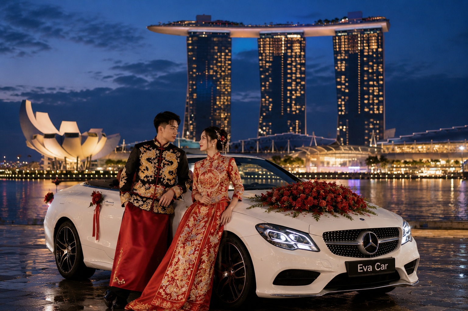 ROM Wedding Car Rental Singapore: Timing and Costs
